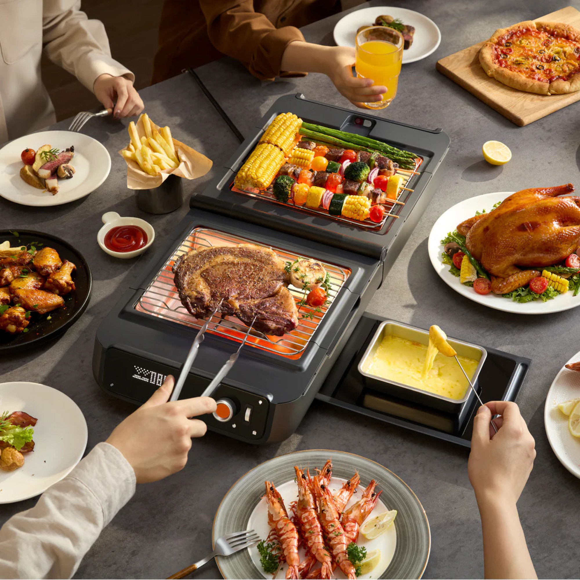 Гриль, который готовит светом LUMO by Cozytim